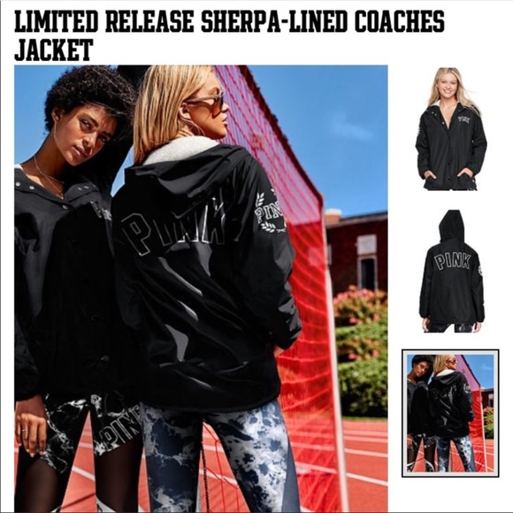 Pink Victoria Secret Coaches Limited Jacket 1041 - Picture 4 of 8