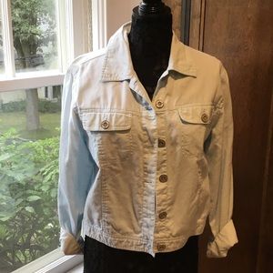 Bill Blass Linen Cotton Jacket M