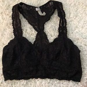 EUC Free People Gallon Racerback Lace Bralette