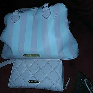 Betsy Johnson purse and wallet.