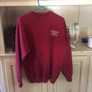 vintage arkansas razorbacks sweatshirt