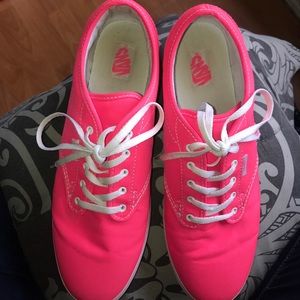 Hot pink Vans
