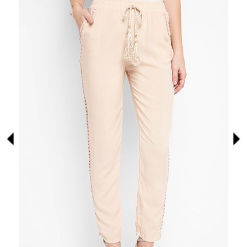 Mare Mare Crochet Trim Jogger Pant