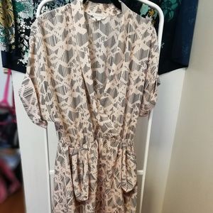 BCBG Millennial Pink Wrap Front Dress