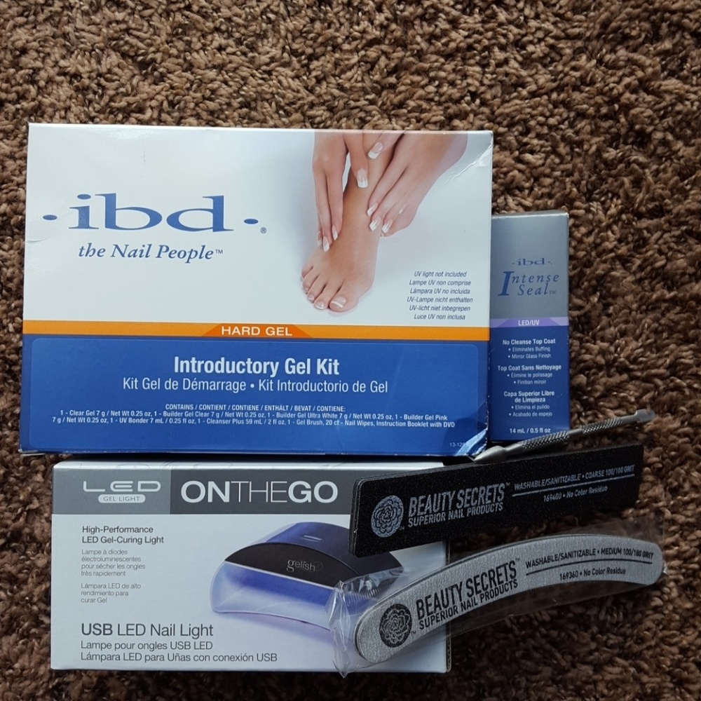 Ibd gel kit, with everything needed for gel nails
