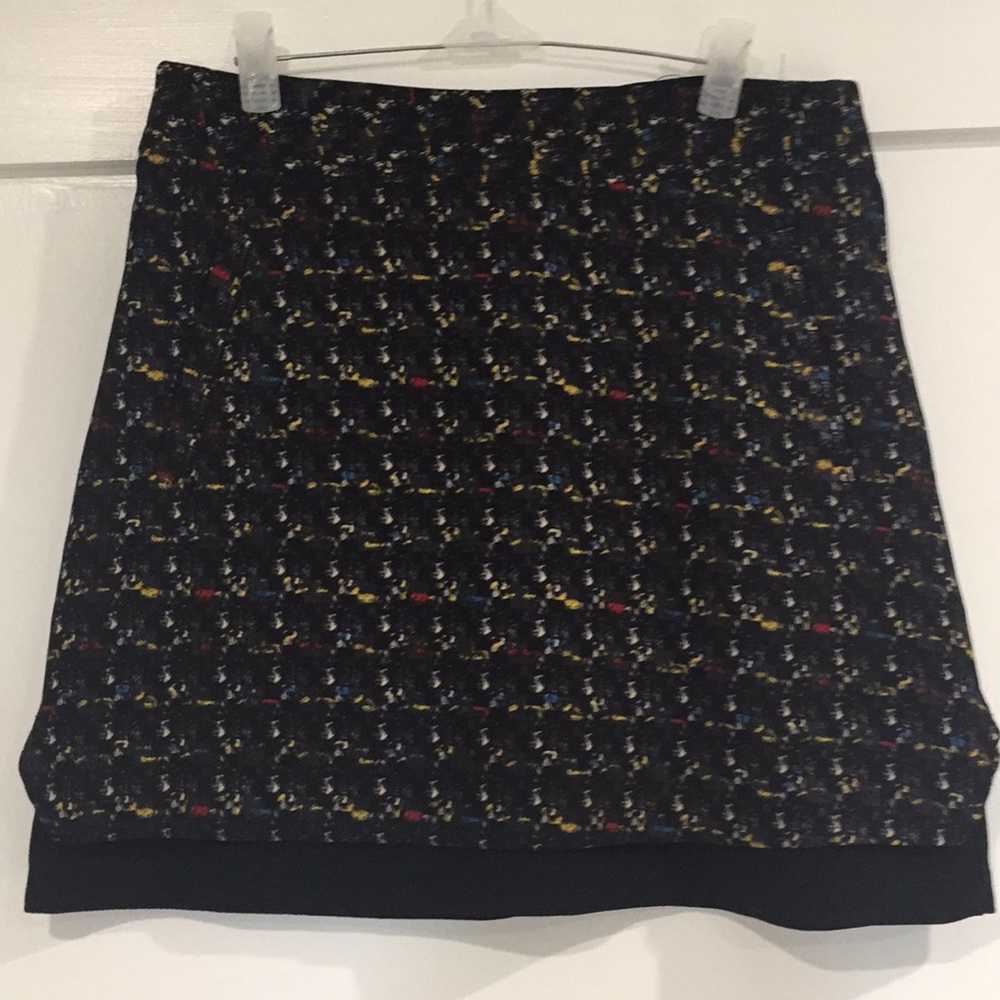 Primary Colors Mini Skirt with Zipper