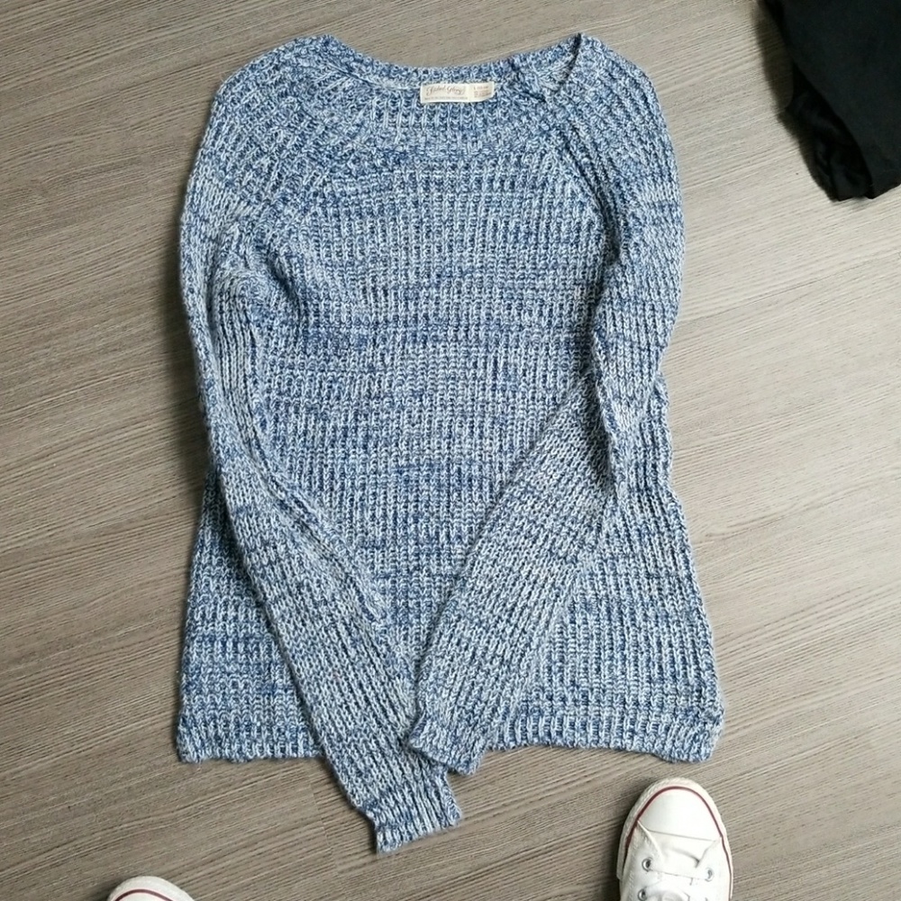 Blue sweater