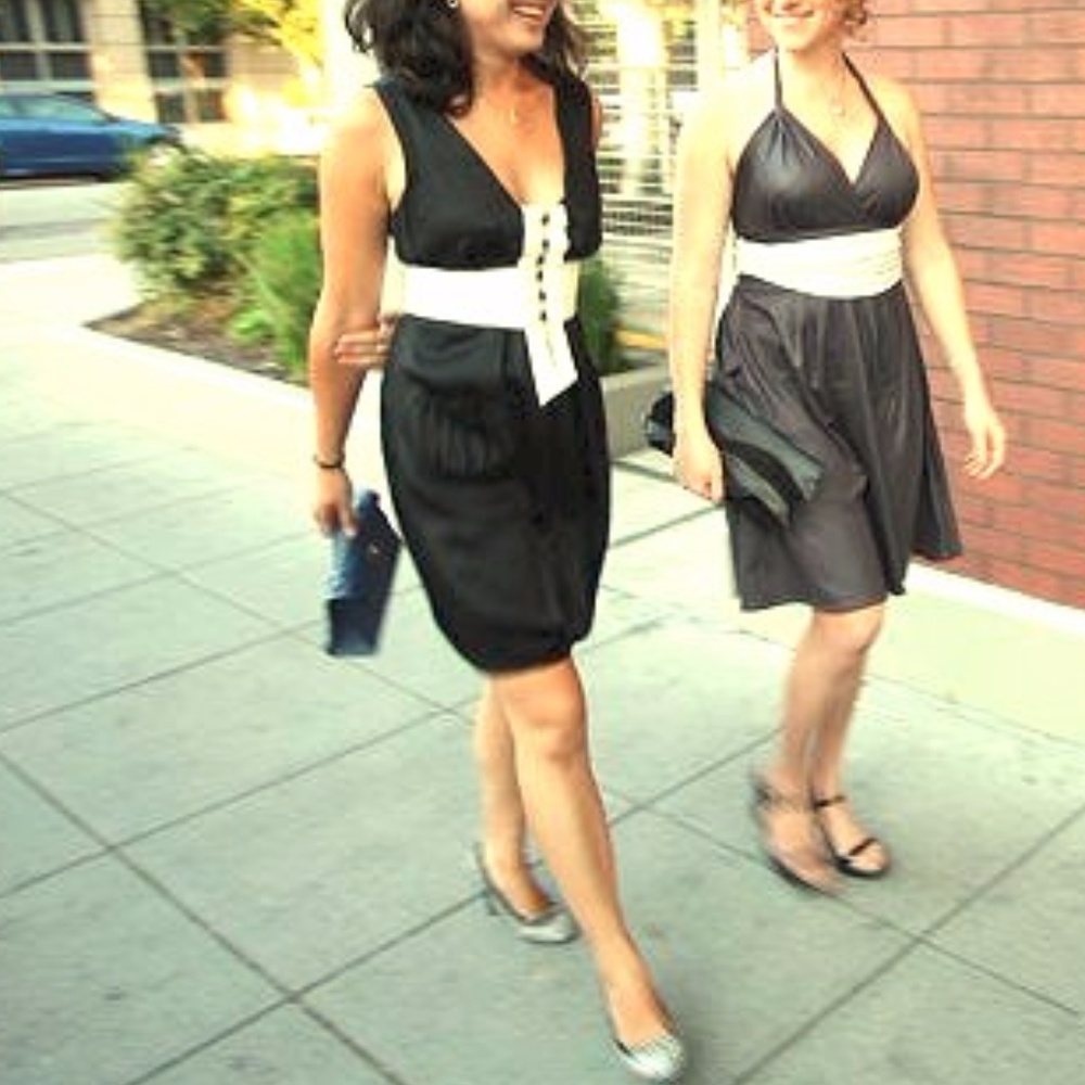 Lisa Ho - "Tuxedo" dress