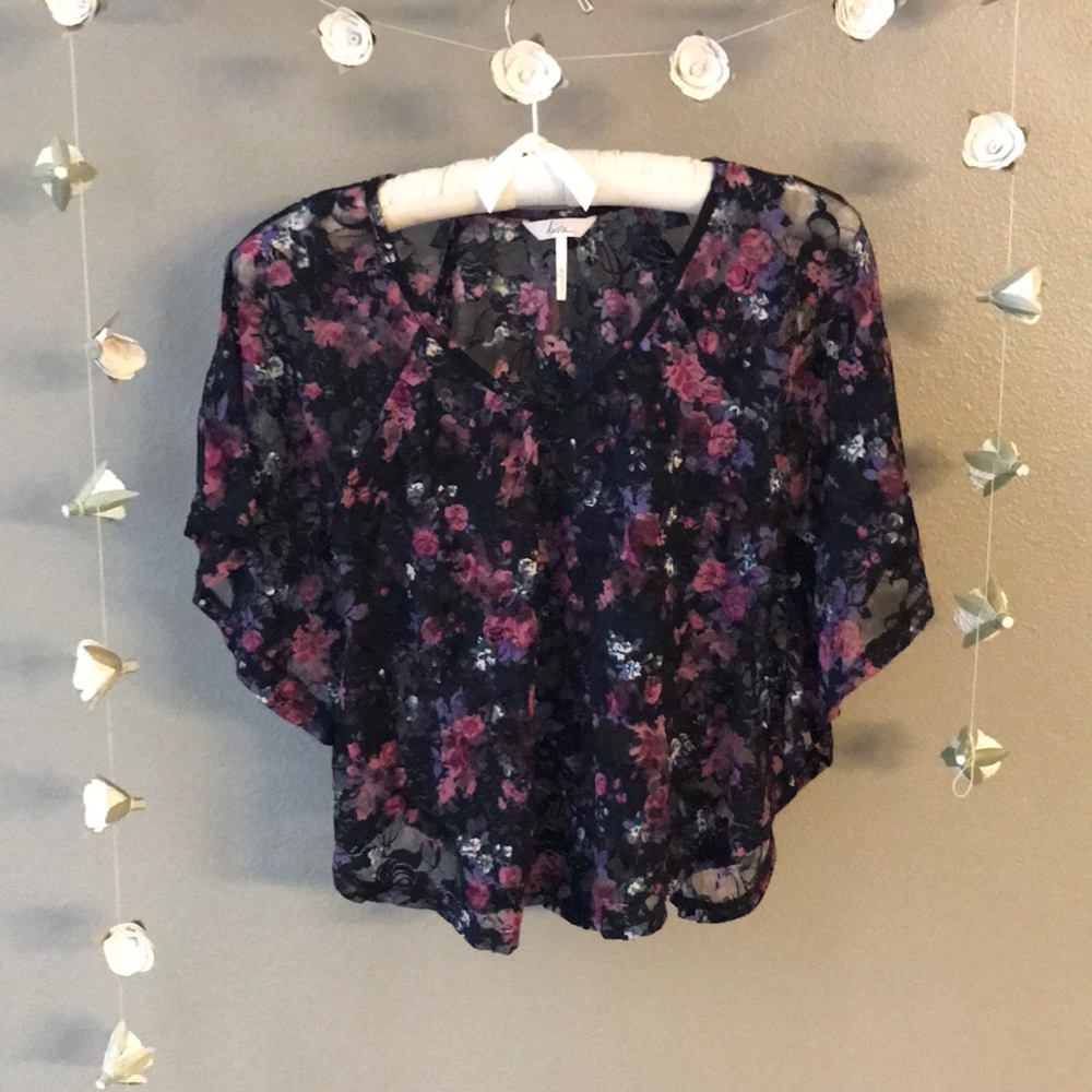 Flowy floral PAC sun top