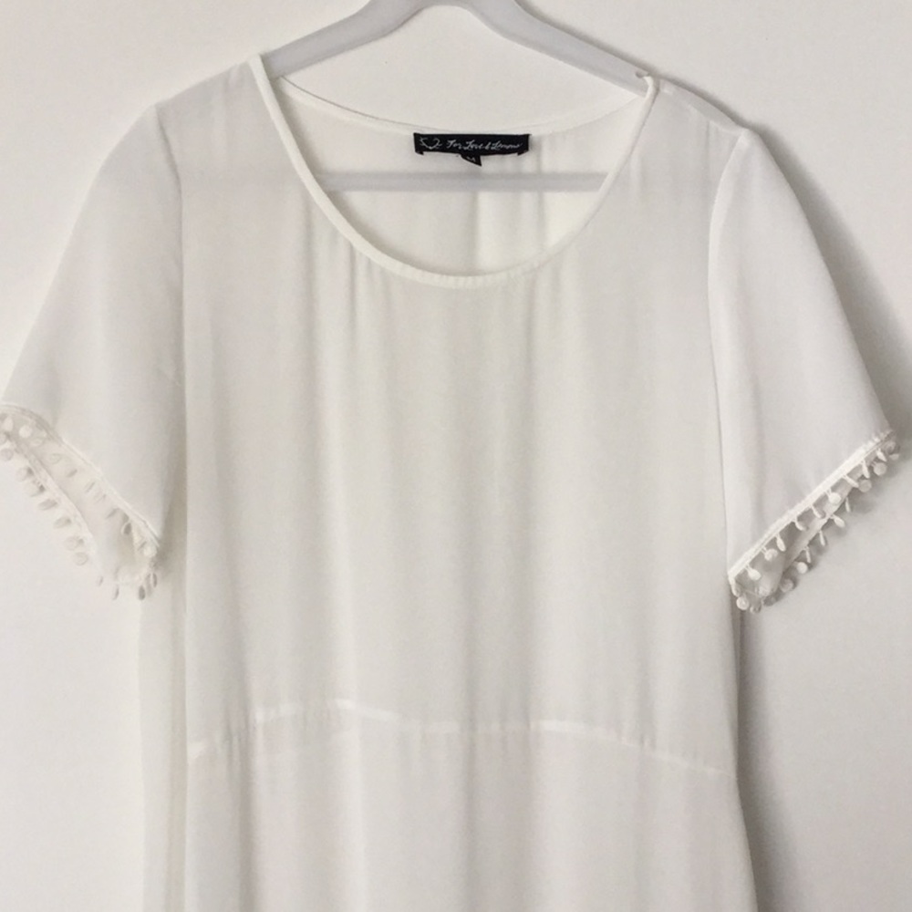 Maxi white dress for love and lemons