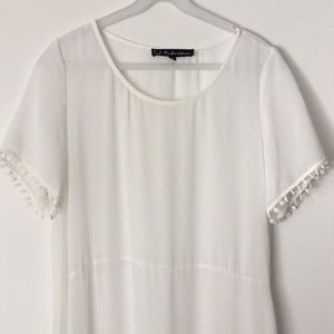 Maxi white dress for love and lemons