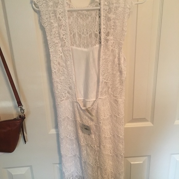 Nwot Free People lace bodycon - Picture 5 of 6