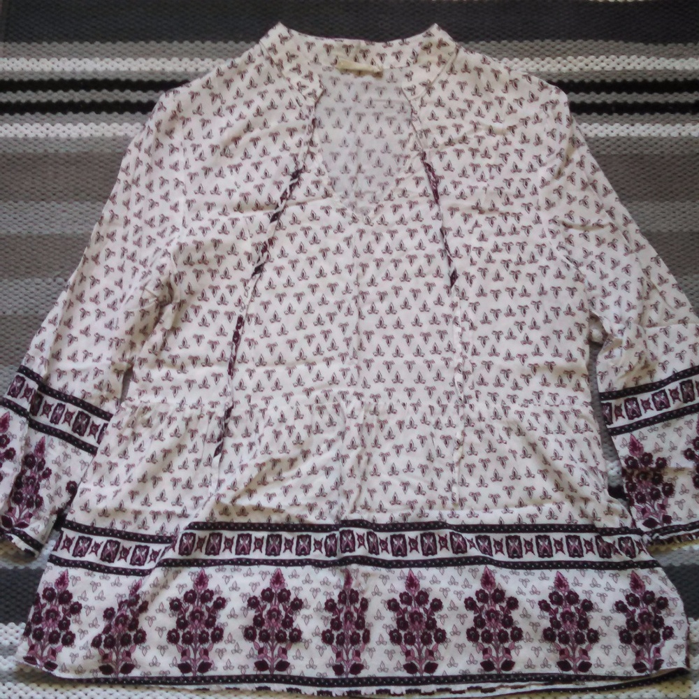 miss love  Peplum Tunic