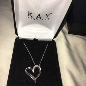 Kay Jewelers heart necklace