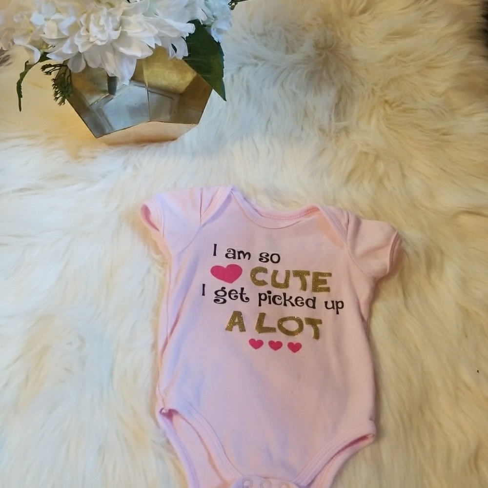 Pink  onesie