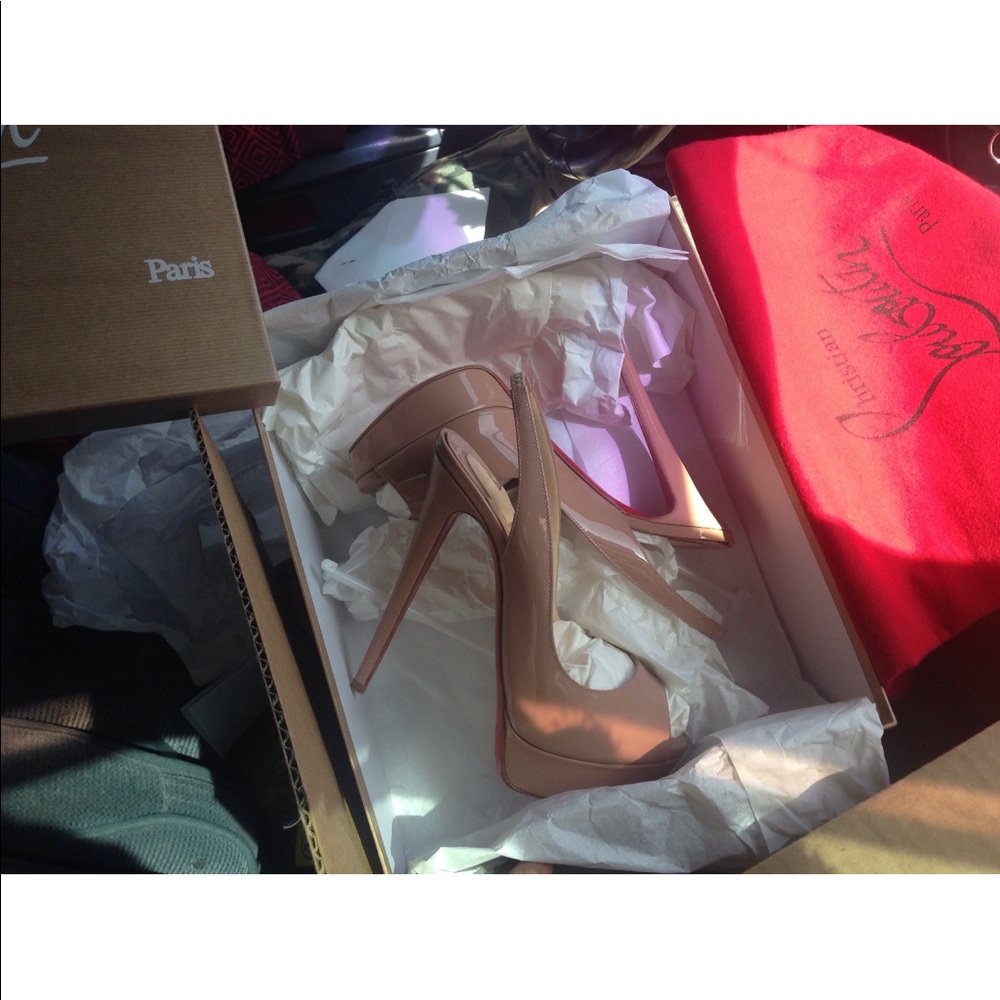 Christian Louboutin Lady sling backs
