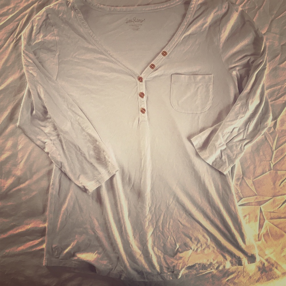 Lilly Pulitzer 3/4 sleeve Tee