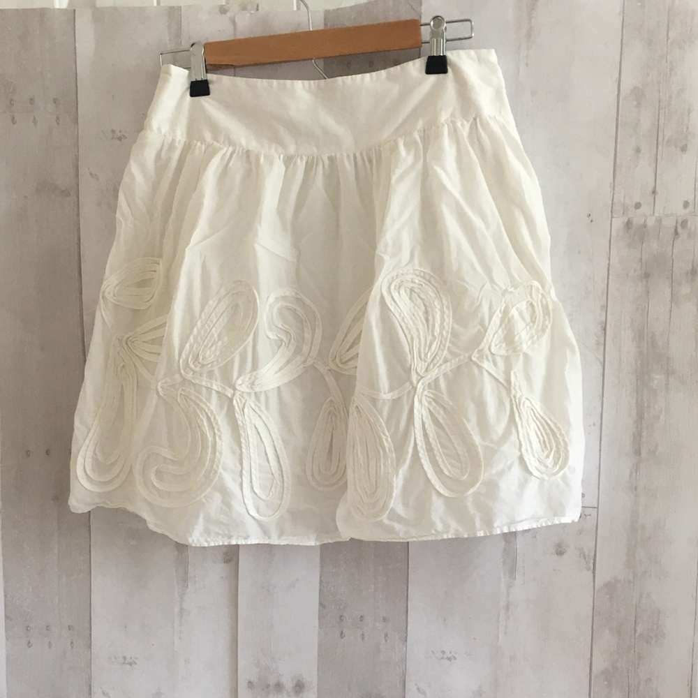 White Ann Taylor Loft skirt