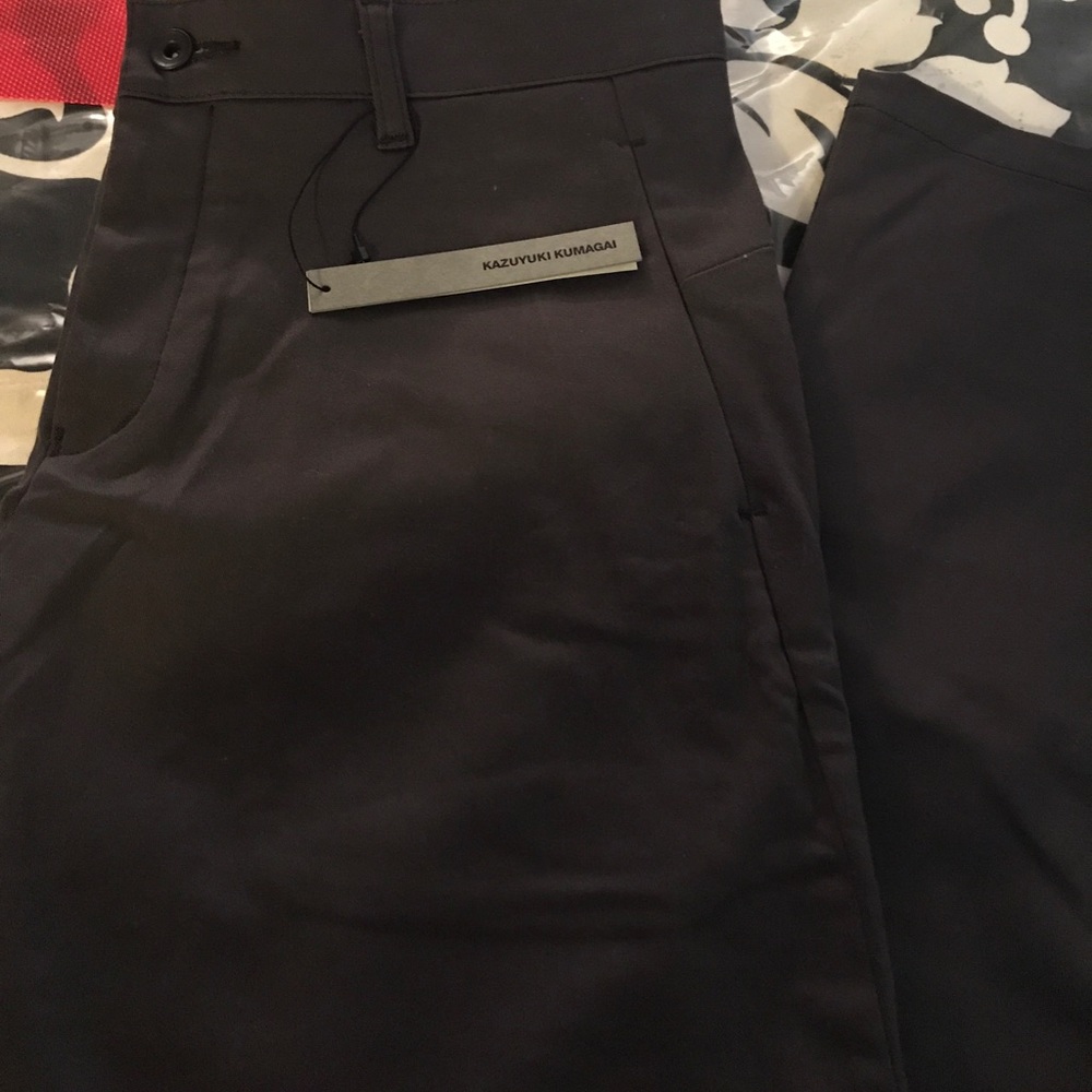 kazuyuki kumagai DRESS PANTs