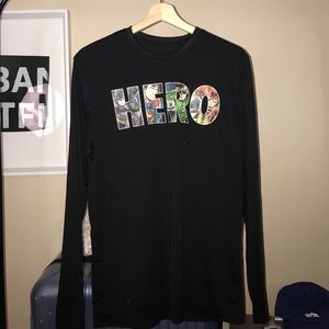 Marvel long sleeve shirt