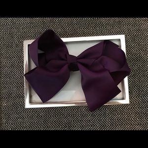Plum 6" Bow