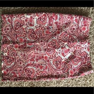 Ann Taylor Loft pink skirt- only worn once!