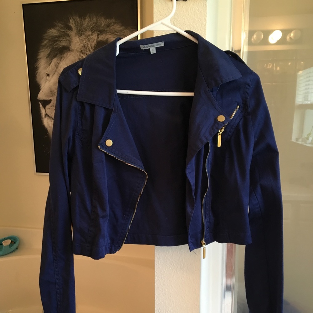 Blue jacket
