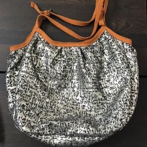 Anthropologie Miss Albright shoulder tote