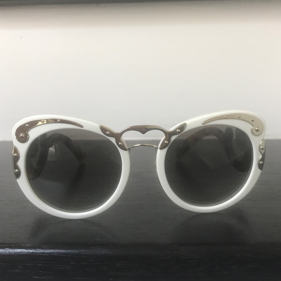 54MM Metal-Trim Cat Eye Sunglasses
