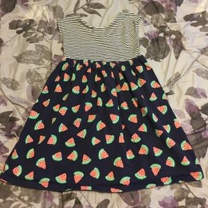 Gymboree 100% cotton watermelon dress