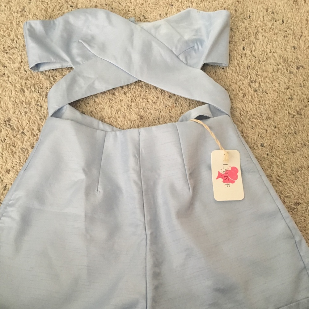 Brand new L'atiste romper size medium