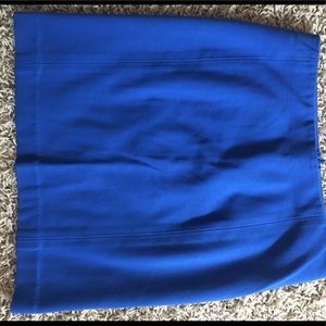 Royal blue stretchy skirt!