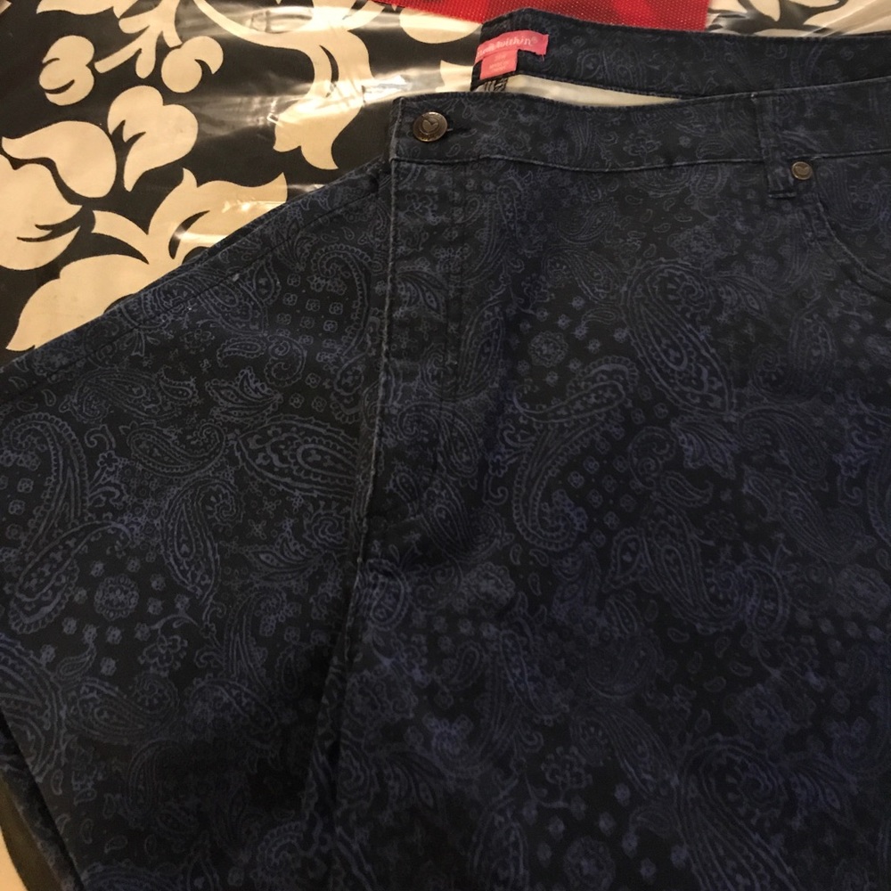 WOMEN WITHIN CAPRI PANTS