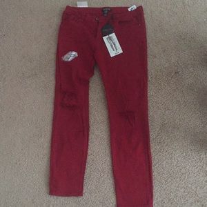 Brand new red Angel Kiss  jeans! Never worn!