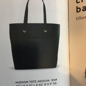 Black Hudson Tote