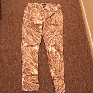 Lauren by Ralph Lauren printed chino stretch pants