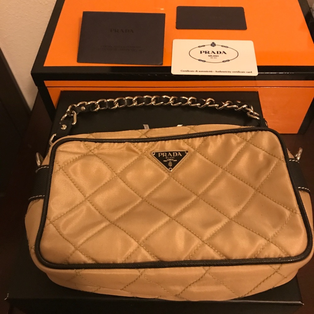 Prada nylon pochette