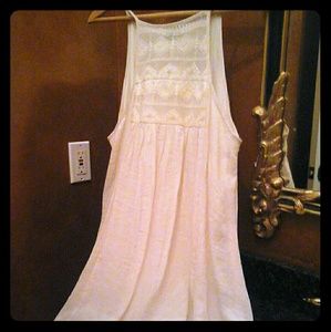 Cream lightweight dress
