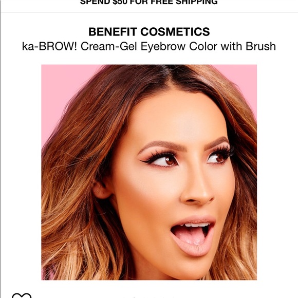 BENEFIT ~ KA-BROW GEL COLOR WITH BRUSH ~ SHADE #1 - Picture 7 of 8