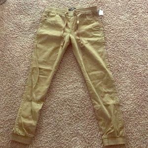 Khaki medium joggers
