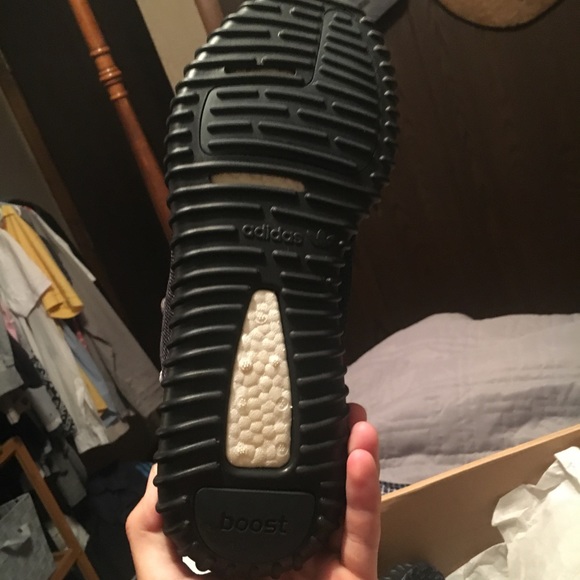 Black Adidas Yeezys main image 3