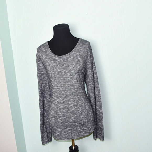 Tops - Adorable Dark Grey Speckled Top