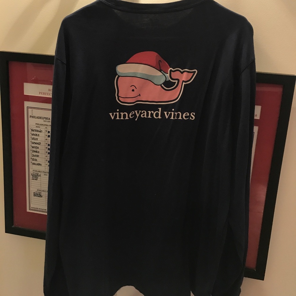 MENS VINEYARD VINES LONG SLEEVE TSHIRT