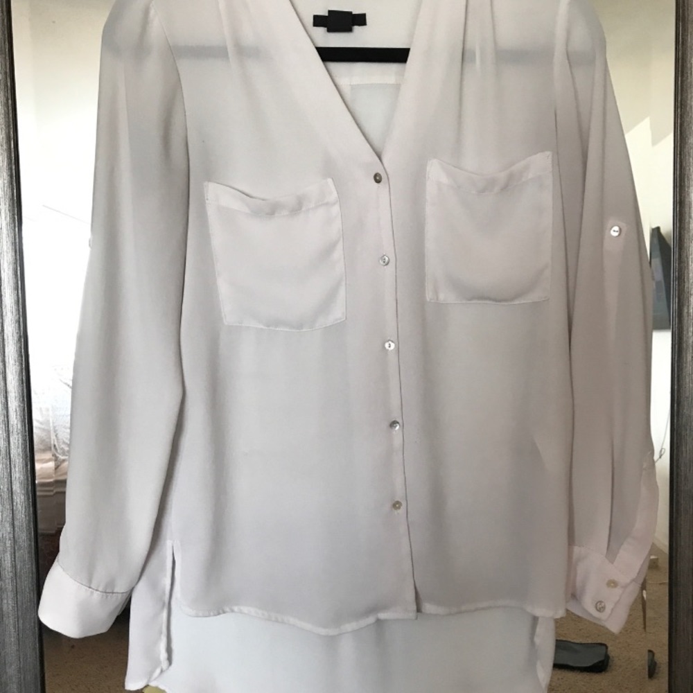 H&M white blouse
