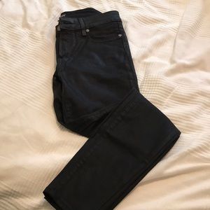 Leather Paige pants