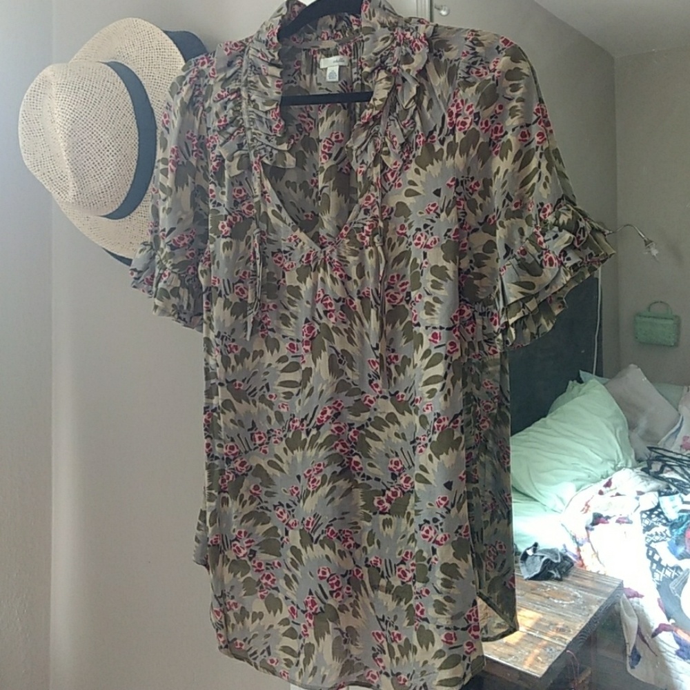 Anthropologie Odille top sz 10