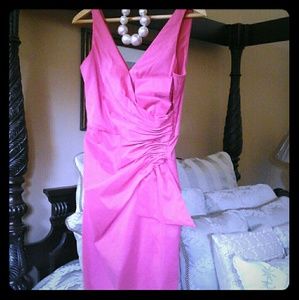 Pink cocktail dress