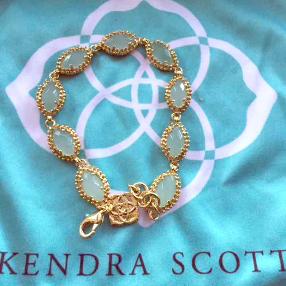 Kendra Scott bracelet in teal