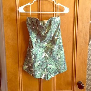 Romper with cute summer print