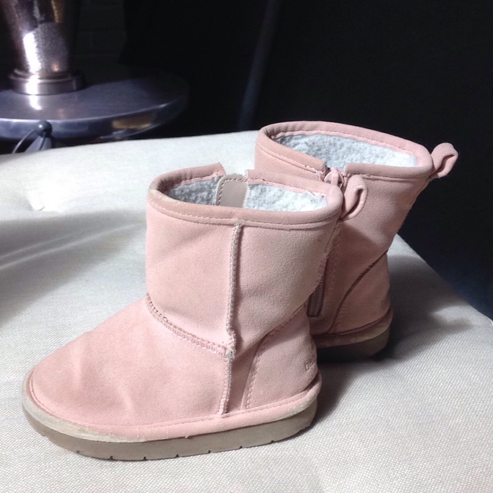 Gap Pink Fleece Boots